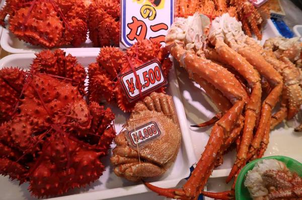 Rausu Town Shopping - Crabs