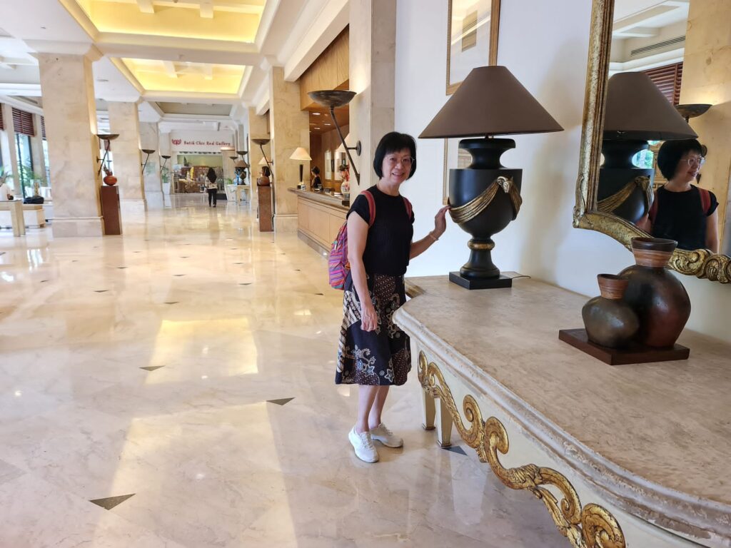 Reception area at Bumi Surabaya City Resort 