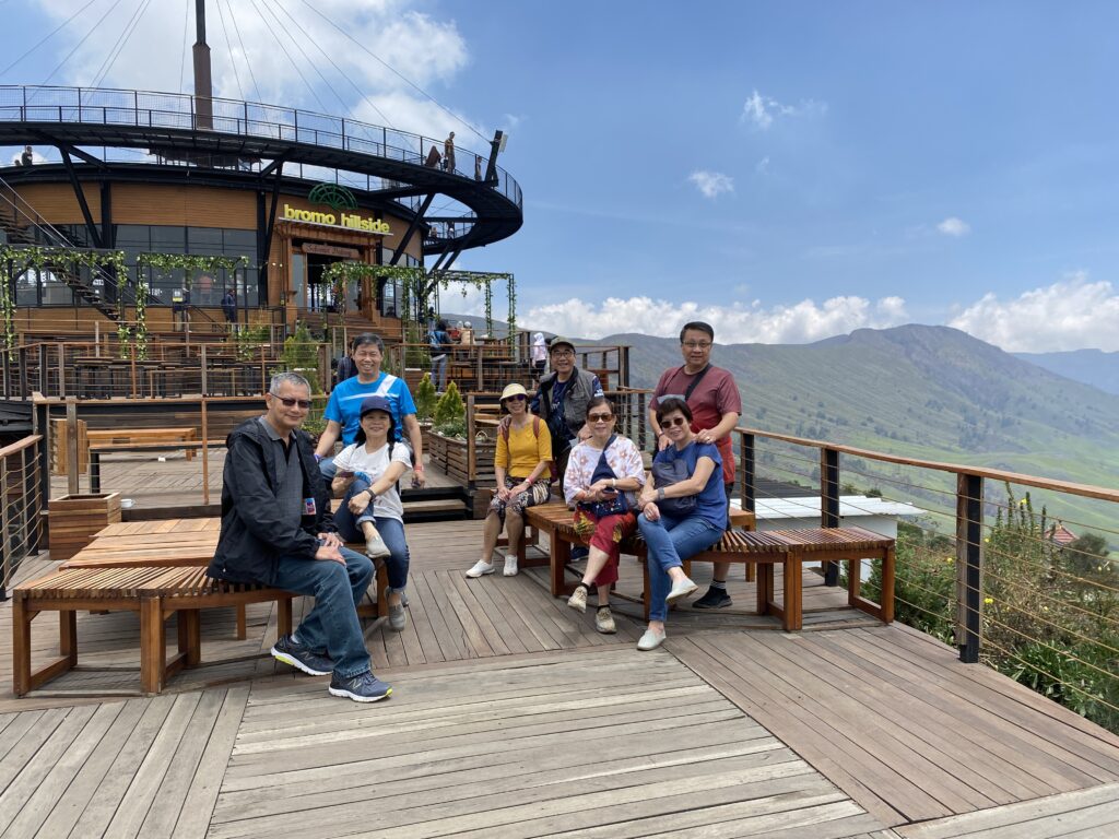 Exciting drive up hill to Bromo Hillside Cafe 360 Malang