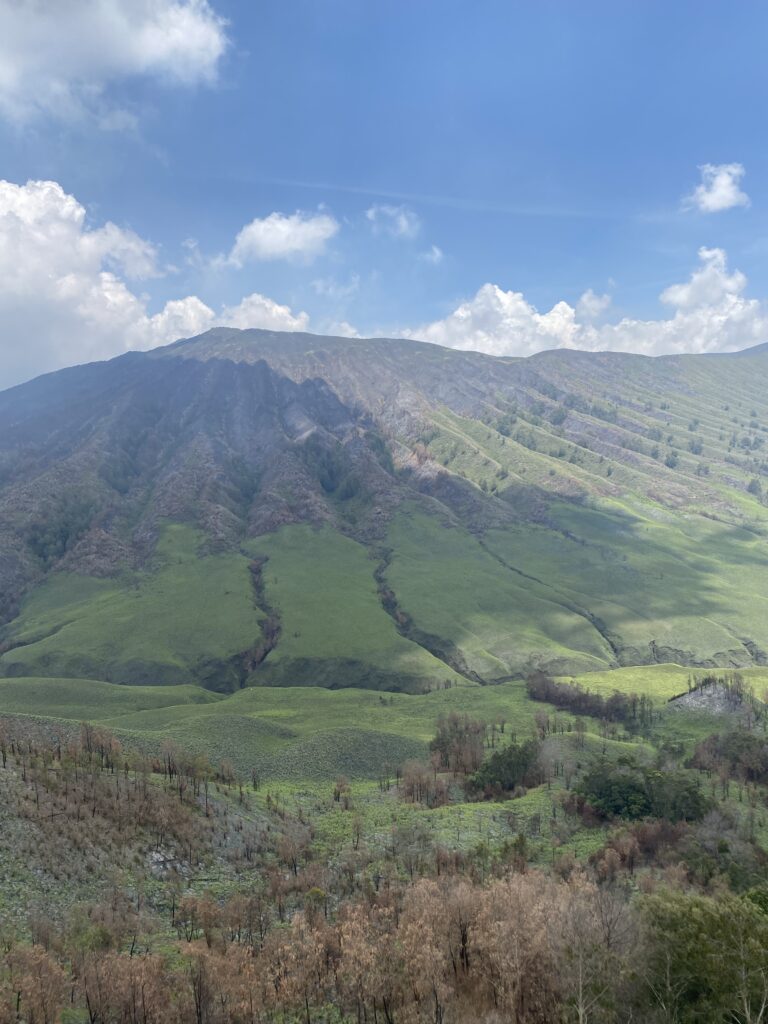 Exciting drive up hill to Bromo Hillside Cafe 360 Malang