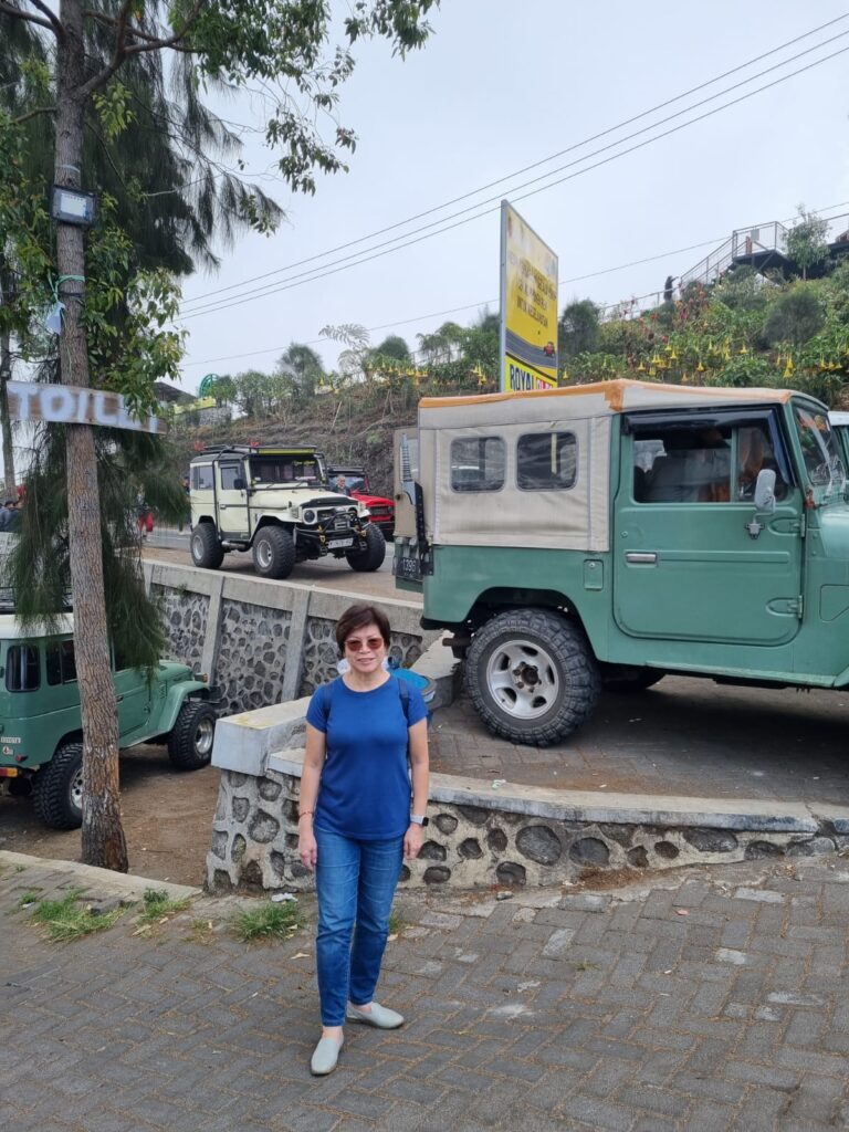 Exciting drive up hill to Bromo Hillside Cafe 360 Malang