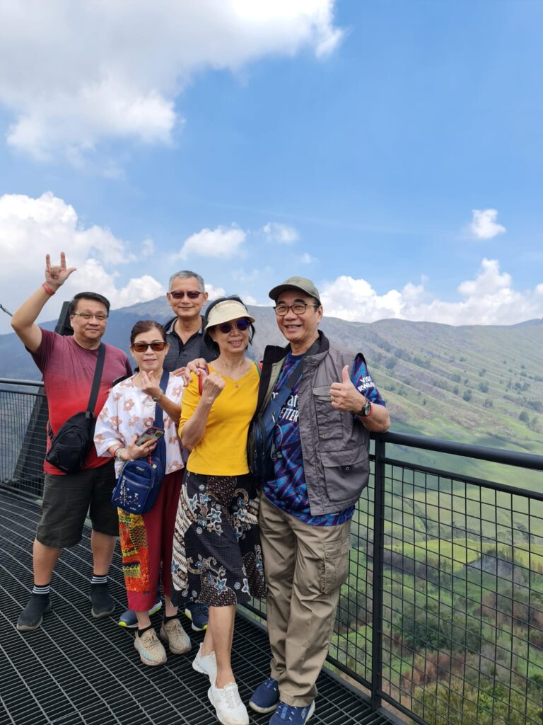 Exciting drive up hill to Bromo Hillside Cafe 360 Malang