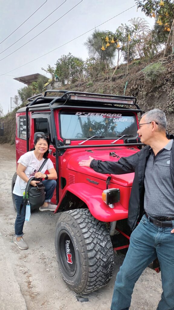 Exciting drive up hill to Bromo Hillside Cafe 360 Malang