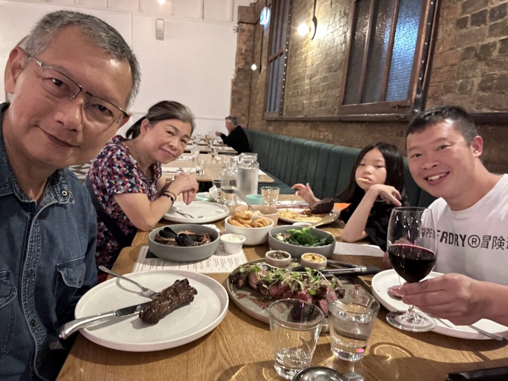 Dinner at Bakehouse Steakhouse
