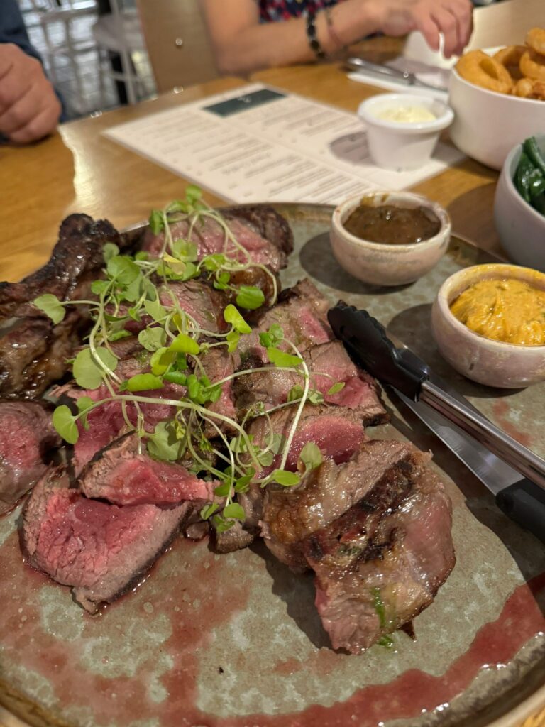 Dinner at Bakehouse Steakhouse