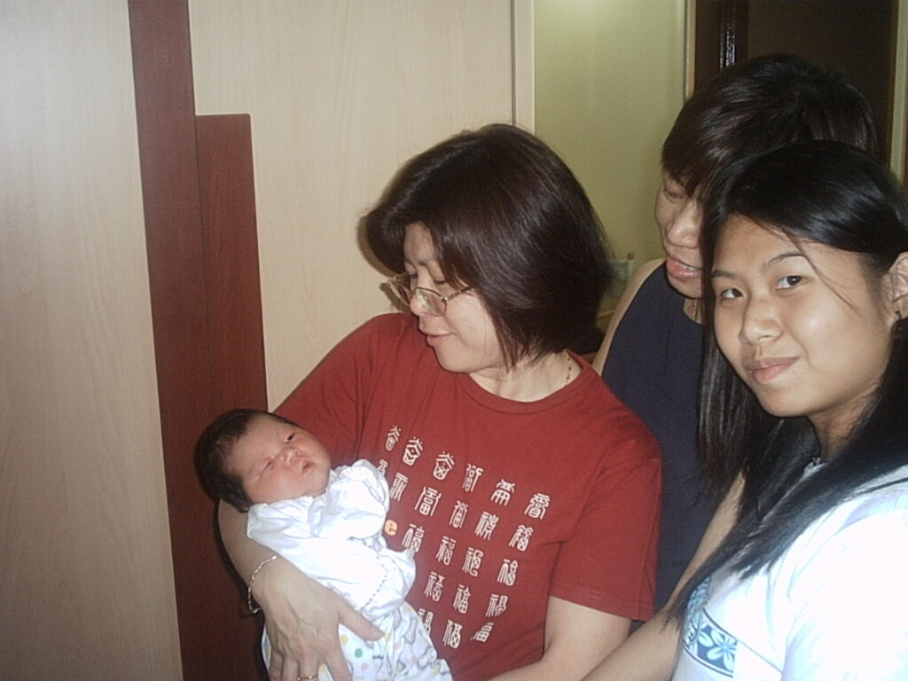 2003 - Hayden at Alan Chan Home - Christmas Gathering
