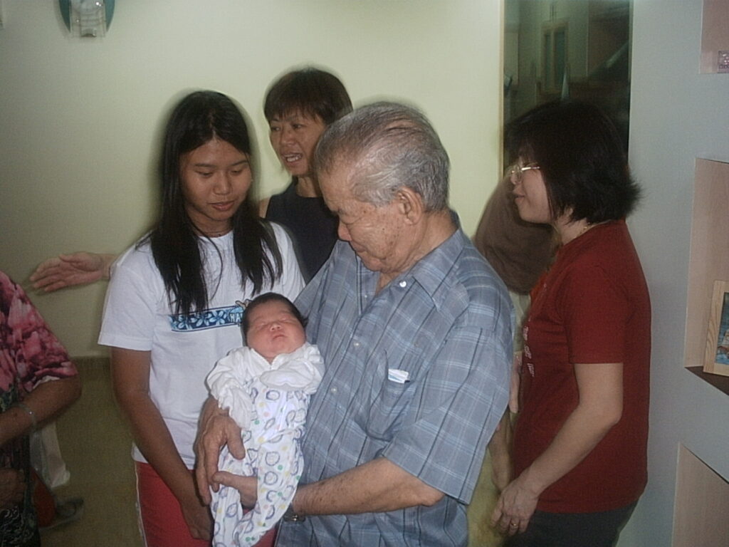 2003 - Hayden at Alan Chan Home - Christmas Gathering