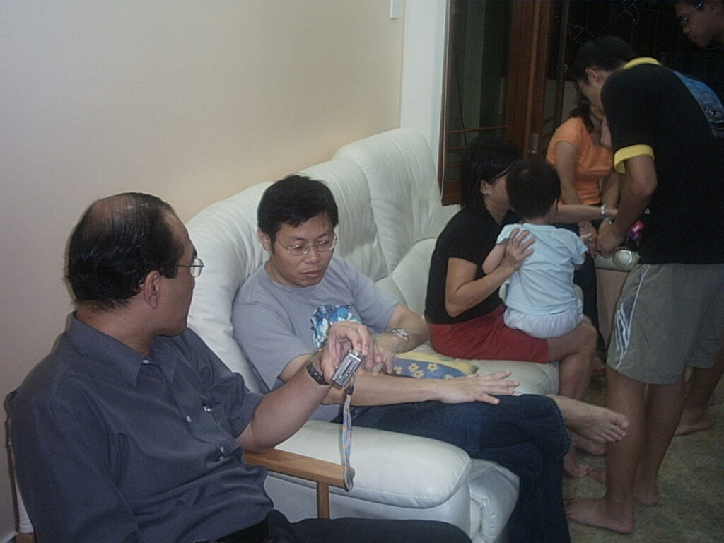 2003 - Hayden at Alan Chan Home - Christmas Gathering