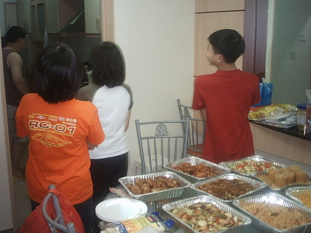 2003 - Hayden at Alan Chan Home - Christmas Gathering