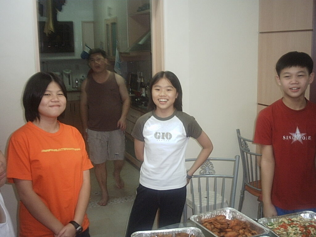 2003 - Hayden at Alan Chan Home - Christmas Gathering