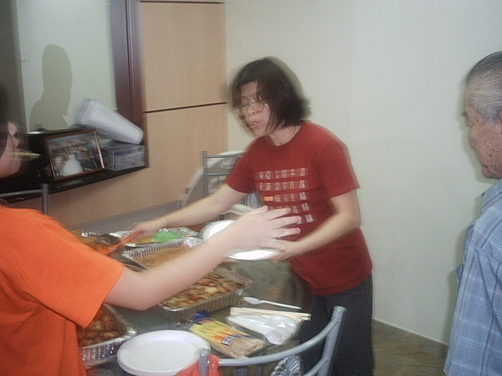 2003 - Hayden at Alan Chan Home - Christmas Gathering
