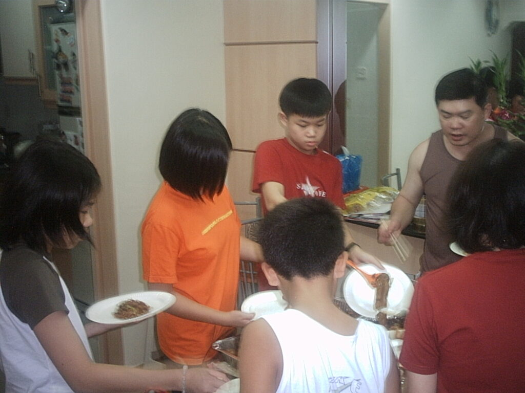 2003 - Hayden at Alan Chan Home - Christmas Gathering