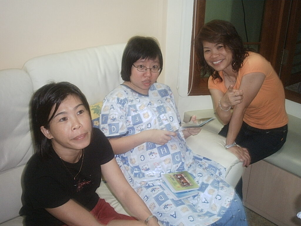 2003 - Hayden at Alan Chan Home - Christmas Gathering