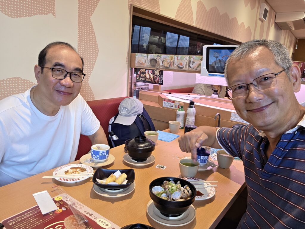 Lunch at Sushiro Hakata