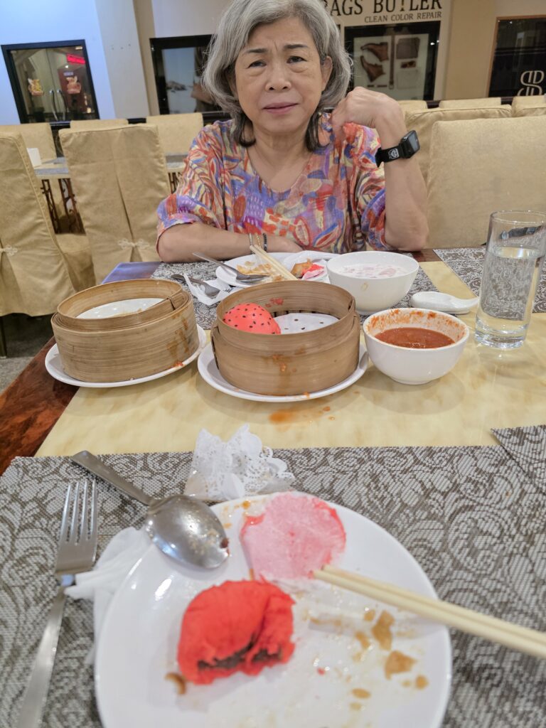 Steamed dim sum Dinner at Pacific Palace Hotel