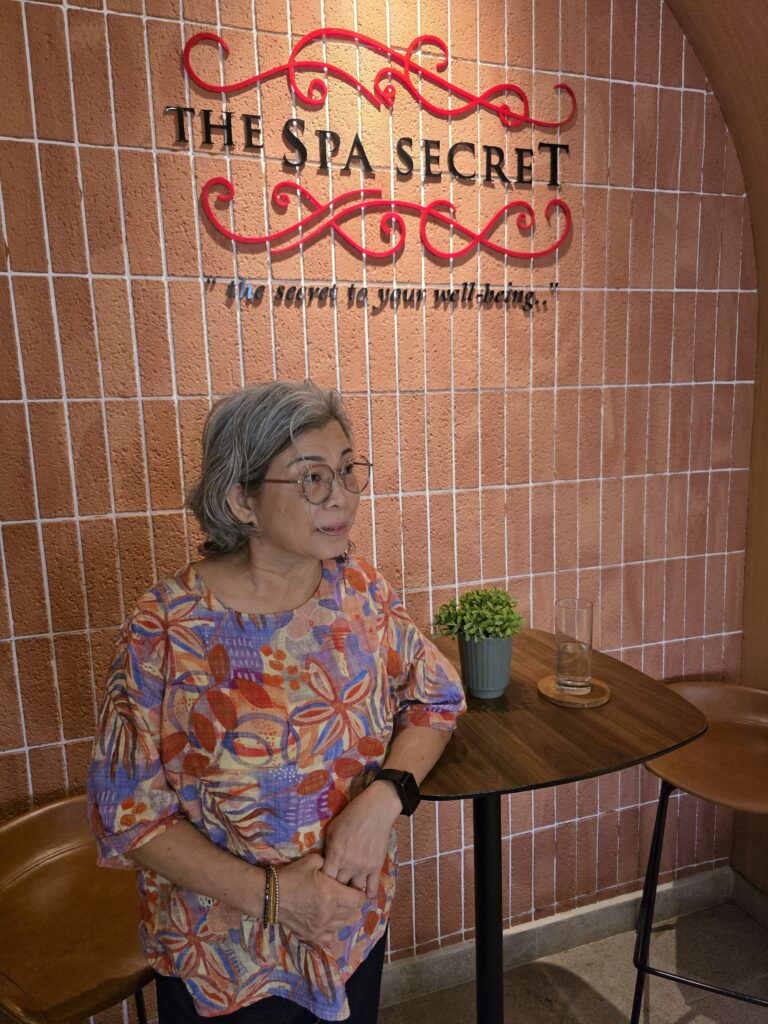 After breakfast and a short rest, we took a GRAB taxi to The SPA Secret for two and half hours of massage therapy