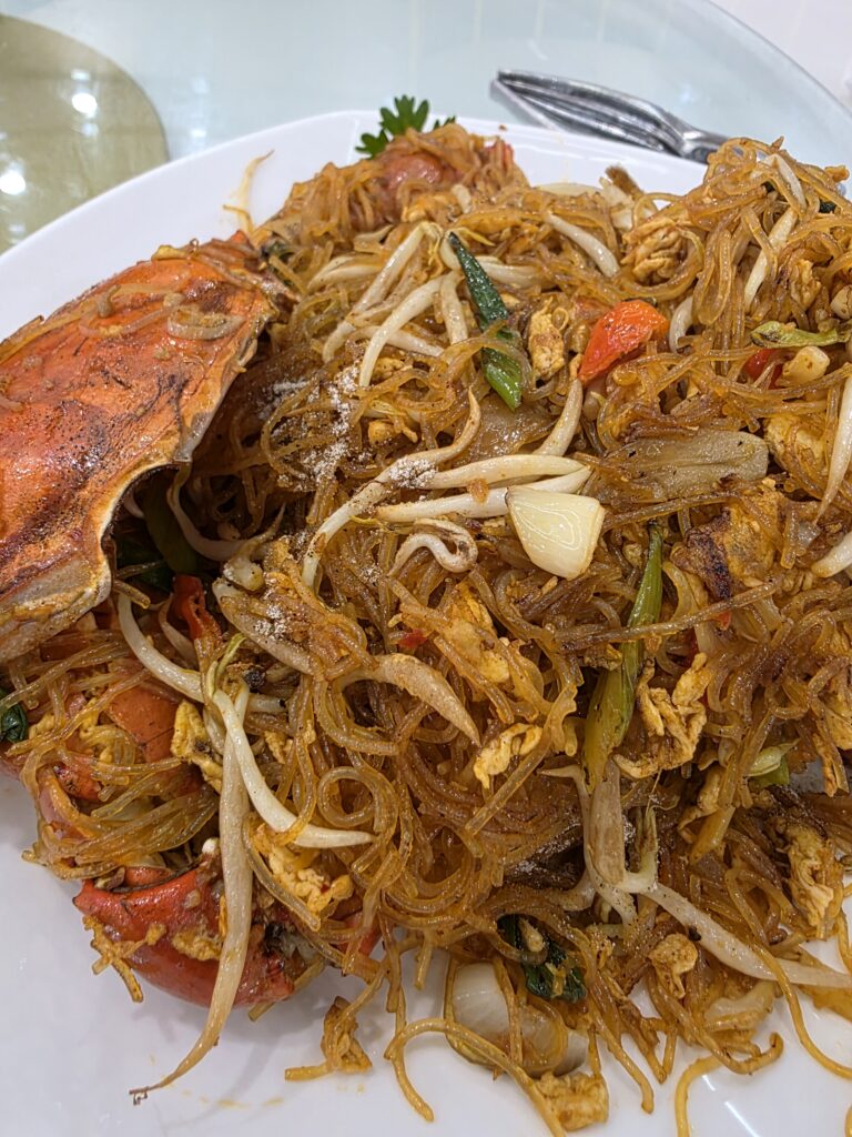 Sentosa Seafood Batam - Crab Noodles