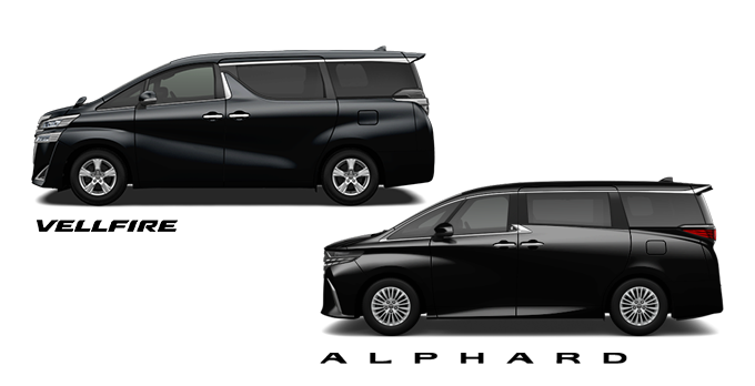 Toyota Rental car - Alphard 6-seaters