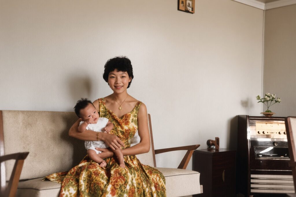 Chan Yee Keng with Woon Yew Thong - Fourth month (May 1960)