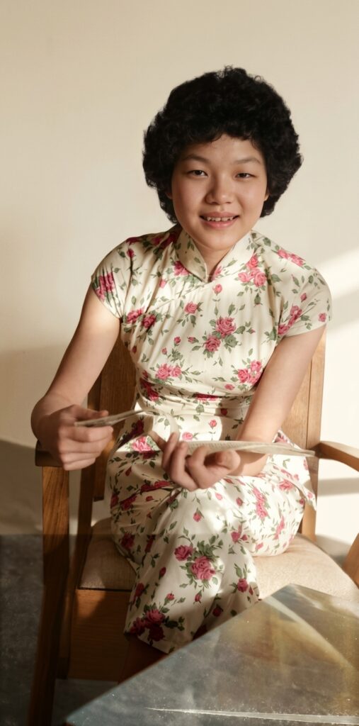 Chan Yee Keng at old Jurong home - Waiting Room (1960)