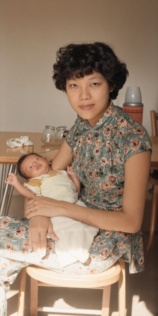 Chan Yee Keng with Woon Yew Thong - First month (Feb. 1960)
