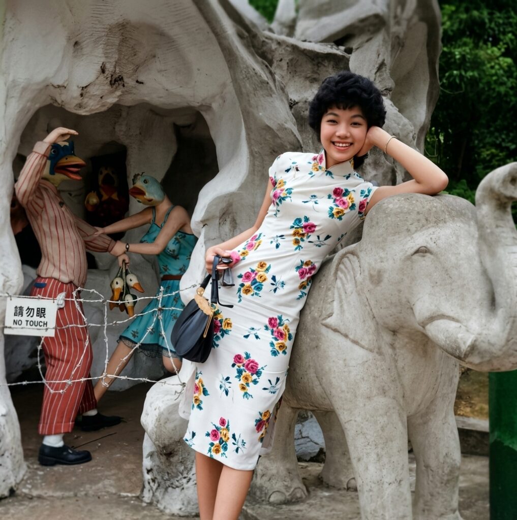 Chan Yee Keng at Har Par Villa (1959)