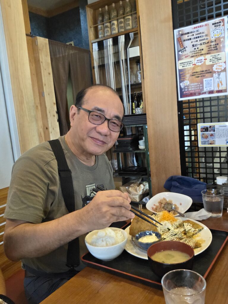 Lunch at Sakurajima Island - Chinman Restaurant