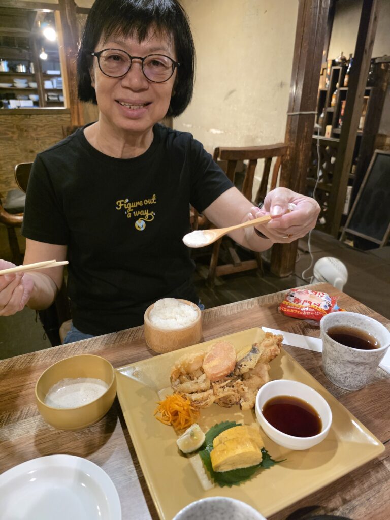 Dinner at Modern izakaya restaurant