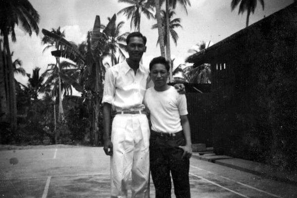 1959 Woon Khai Boon and friend