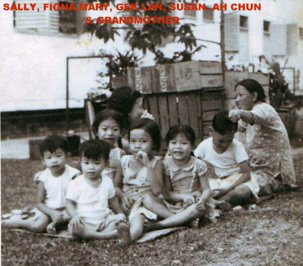 1965 - Chan Family and Cousins at Playground