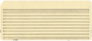 80-column Hollerith punch card