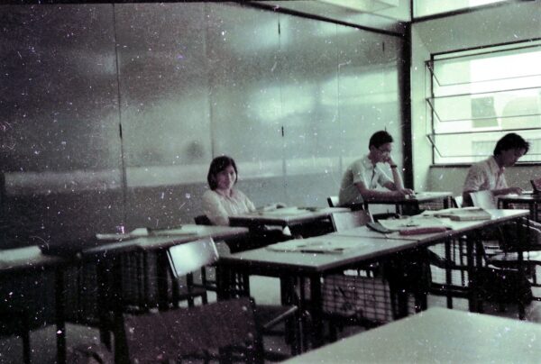 1977 Girl in class