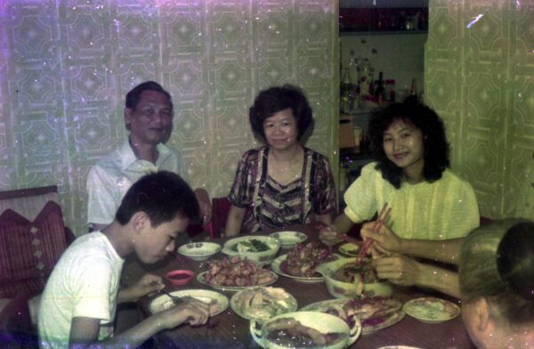 1983 - Kee Yam Song visit to Ghim Moh for Lunch