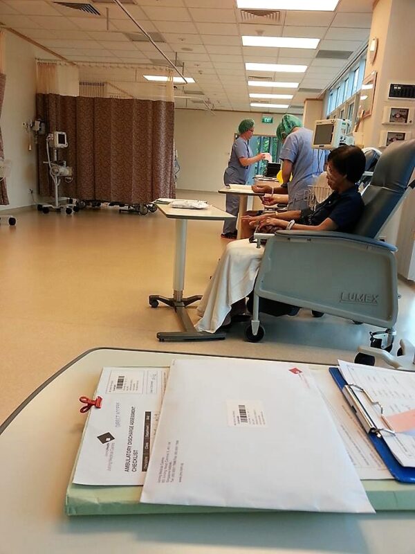 2013 Colonscopy waiting area