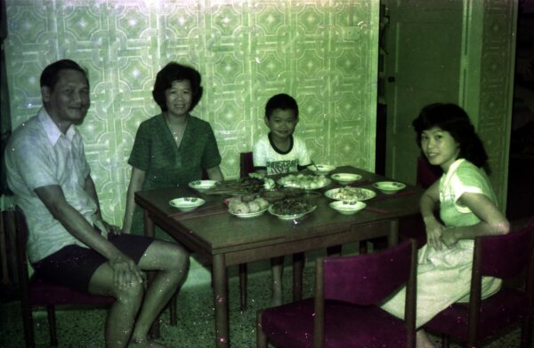 1979 - Sally Chan visit to Ghim Moh — photo
