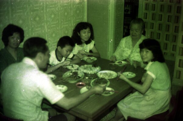 1979 - Sally Chan visit to Ghim Moh — photo