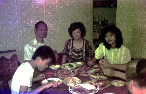 1983 - Kee Yam Song visit to Ghim Moh — photo