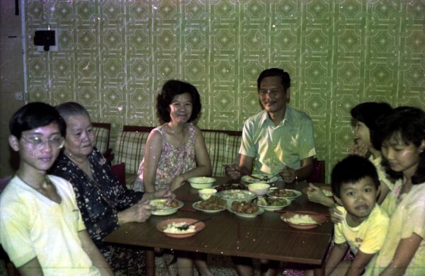 1979 - Sally Chan visit to Ghim Moh — photo