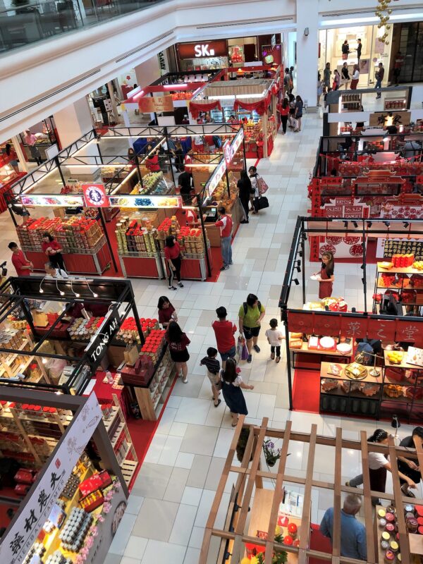 Nice decorations at Johor Bahru City Square