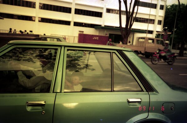 1989 Sally working at JVC