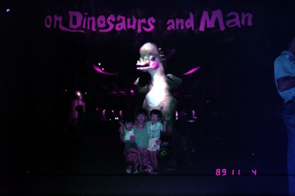 1989 Visit to Dinosaur Exhibition at Singapore Science Centre