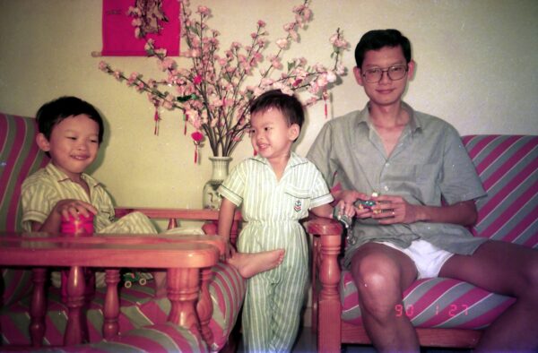 1990 Chinese New Year visits Katong Aunt Grandpa Chan Woon Lai Fun