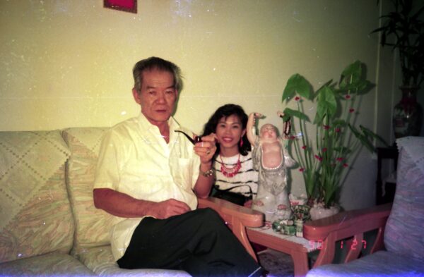 1990 Visit Sally Chan's Father on first day of Chinese New Year