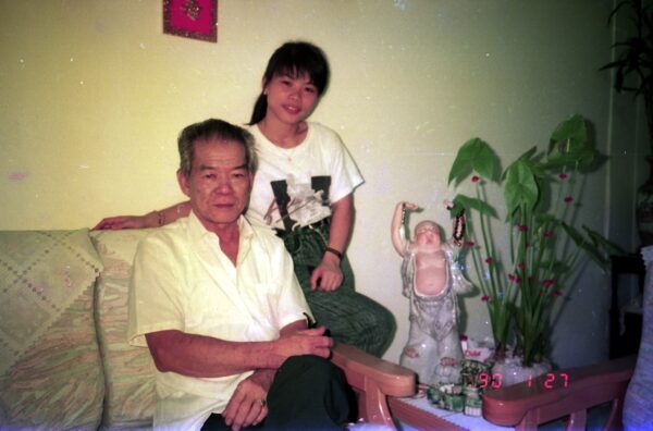 1990 Visit Sally Chan's Father on first day of Chinese New Year