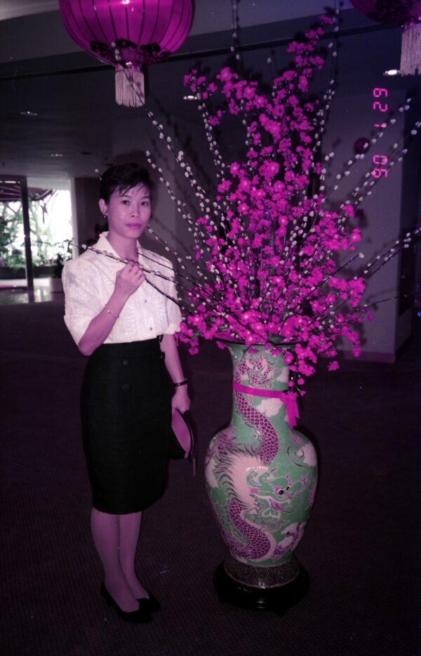 1990 Chinese New Year visits Katong Aunt Grandpa Chan Woon Lai Fun