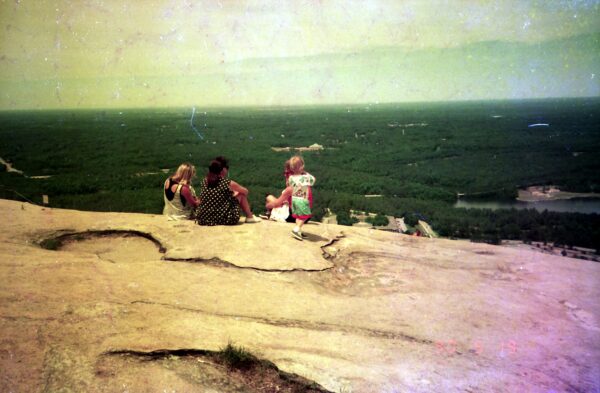 1990 Sally visit to Atlanta and Stone Mountain