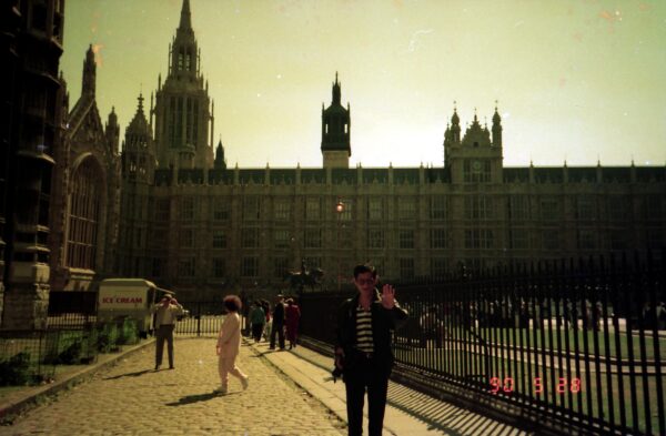 1990 Visit to London and Peter Klein home