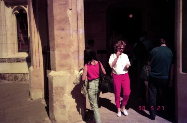 1990 Visit to London and Peter Klein home