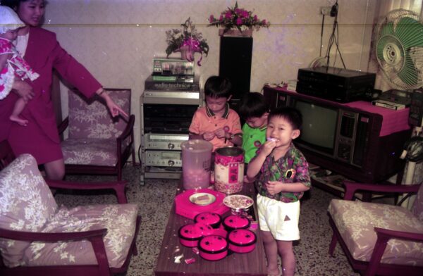 of Chinese New Year Celebration with relatives - Mak Family at Block 417 home