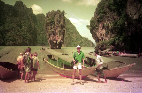1991 - Holiday at Phuket Thailand - Landed at Phi Phi Island